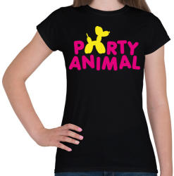printfashion Partiállat - Női póló - Fekete (1150763)