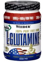 Weider L-Glutamine - 100% Pure Free Form 400 g
