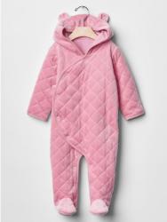 GAP - Salopeta bebelusi Fleece All-in-one, Pink (GP_461482)