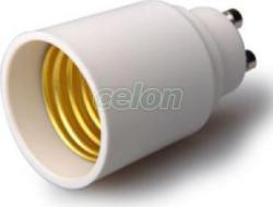 Adeleq Adaptor dulie Gu10->E27 Plastic (00-850-1027)