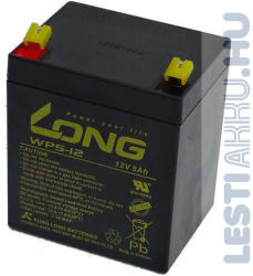 Long 12V 5Ah Risztó akkumulátor (WP5-12)