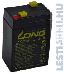 Long 6V 4, 5Ah Játék akkumulátor (WP4-6)