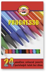 KOH-I-NOOR Set 24 creioane colorate fara lemn KOH-I-NOOR PROGRESSO