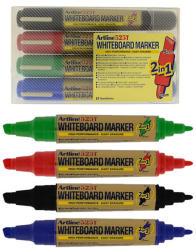 ARTLINE Whiteboard marker 2 capete ARTLINE 525T, 4 buc/set