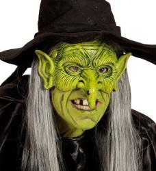  Horrorisztikus boszorkány maszk Halloweenre