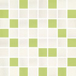 Cersanit Lira Mozaik, 25x25 Cm Fehér-zöld