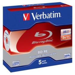Verbatim BD-RE Single Layer Verbatim 1 bucata, 2x, 25GB (43615) - vexio