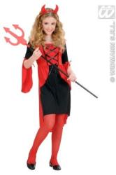 Widmann Costum carnaval copii - Diavolita (WID5848) Costum bal mascat copii