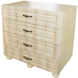Spectral Mobila Comoda Dynasty 4 sertare , Sonoma, 90 x 58 x 88 Comoda