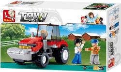 Sluban Town - Farm traktor építőjáték készlet (M38-B0556)