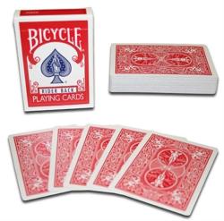 The United States Playing Card Company Bicycle "Magic Deck" - dupla hátoldalas: piros/piros, 1 csomag