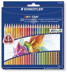 STAEDTLER Creioane color Staedtler 24 culori Noris triunghiulare (ST-187-C24)