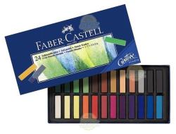 Faber-Castell Creioane colorate Pastel Soft Mini 24 culori Faber-Castell (FC128224)