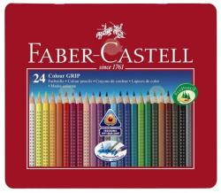 Faber-Castell Creioane colorate Faber-Castell Grip set 24 culori cutie metal (FC112423)