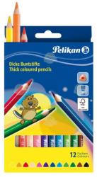 Pelikan Creioane colorate Pelikan 12 culori groase (PE724039)