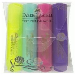 Faber-Castell Textmarker Faber-Castell Pastel set 4 (FC154610)