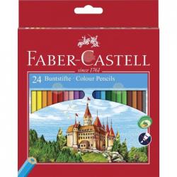 Faber-Castell Creioane color Faber-Castell 24 culori (FC120124)