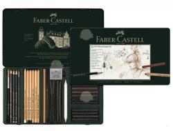 Faber-Castell Set Pitt Monochrome Grafit+Carbune+Pastel 33 Buc. Faber-Castell (FC112977)