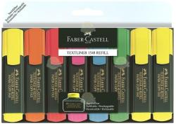 Faber-Castell Textmarker Faber-Castell 1548 set 6+2 (FC154862)