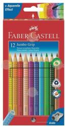 Faber-Castell Creioane colorate Faber-Castell Grip Jumbo set 12 culori (FC110912)