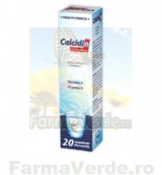 Zdrovit Calcidin 600 mg 20 comprimate efervescente Zdrovit (Suplimente  nutritive) - Preturi