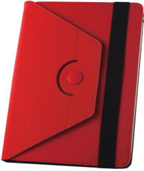  Tablettok Univerzális 9-10 colos fordítható piros tablet tok: Huawei, Lenovo, Samsung, iPad