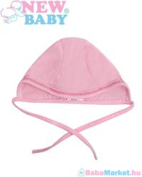NEW BABY Baba sapka - New Baby rózsaszín 62 (3-6 hó)