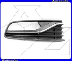 VW POLO 5 2014.05-2017.05 /6C/ Első lökhárító rács jobb, ködlámpás, krómdíszléccel UKF09-34772