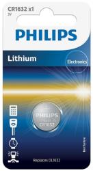 Philips CR1632/00B - Lítium gombelem CR1632 MINICELLS 3V 142mAh Phil-CR1632/00B (P2231)