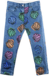 Stella McCartney Lohan Shells & Sequins Jeans (Kék, 6 Y)