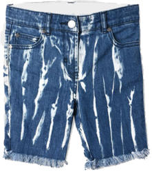 Stella McCartney Kennedy Tie Dye Denim Shorts (Kék, 6 Y)