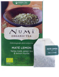 Numi Érzéki citromos maté - bio zöld tea 18 filter