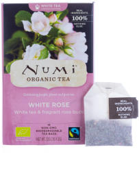 Numi Bio fehér rózsa tea 16 filter