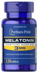 Puritan's Pride Melatonin 3 mg tabletta 120 db