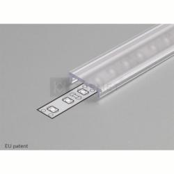 Topmet LED profil fedél "F" klikk víztiszta (A2060016)