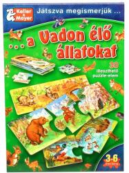 Keller&Mayer Prin joc, cunoaștem animalele sălbatice - joc educativ în lb. maghiară (712147)