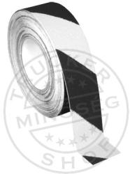 Fényvisszaverő szalag fehér-fekete BAL 5cm