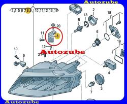 AUDI A4 B8 2007.11-2012.01 /8K/ Fényszórófül javító jobb felső /Gyári alkatrész/ (Egyedi rendelésre, NEM visszáruzható) 8K1941122