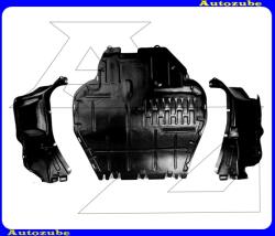 VW BORA 1998.11-2005.12 /1J/ Alsó motorvédő burkolat szett, kötőelemekkel "Diesel" (műanyag) 1J0825237MSZETT