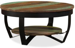 vidaXL Măsuță de cafea, 65 x 32 cm, lemn masiv reciclat (244674) Masa de cafea