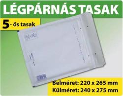 Légpárnás Tasak Fehér W5 Boríték E/15 10000 Darab