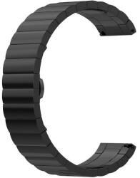 iUni Curea metalica Smartwatch Samsung Galaxy Watch 46mm, Samsung Watch Gear S3, iUni 22 mm Otel Inoxidabil Black Link Bracelet (510175)