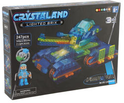 CRYSTALAND Tanc 3in1 - 247 piese (990037)