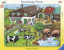 Ravensburger Familii de animale - 33 piese (06618)
