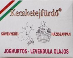 Kecsketejfürdő Sövénykúti joghurtos-levendula olajos háziszappan 100 g