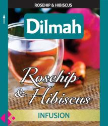 Dilmah Rosehip Hibiscus csipkebogyó és hibiszkusz herbatea 25 filter