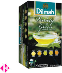 Dilmah Variety of Green Tea vegyes zöld tea 20 filter