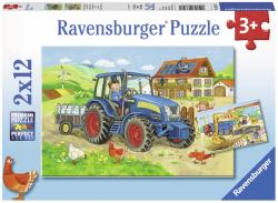 Ravensburger Santier - 2x12 piese (07616) Puzzle