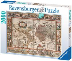 Ravensburger Harta lumii (1650) - 2000 piese (16633) Puzzle