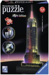 Ravensburger Empire State Building 3D - Lumineaza noaptea - 216 piese (12566)